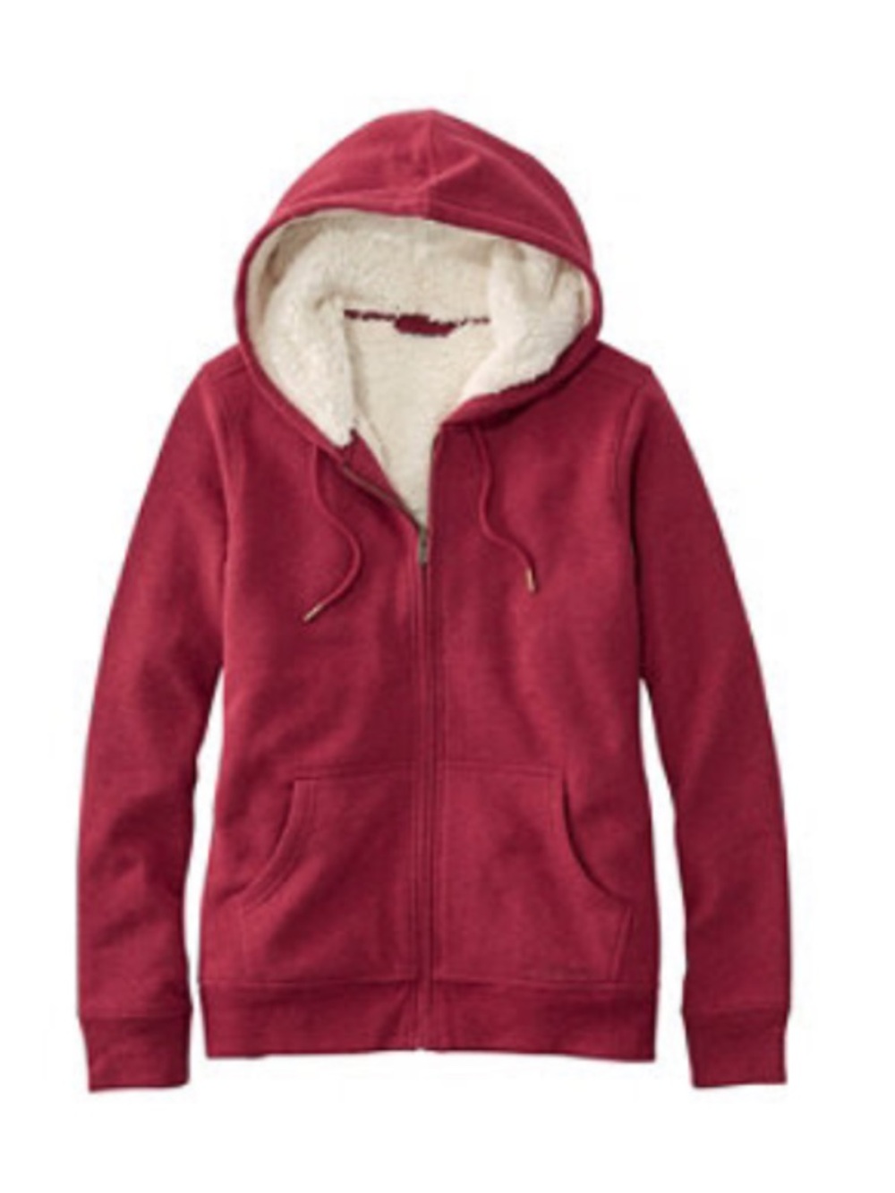 LL Bean Sherpa-Lined Hoodie